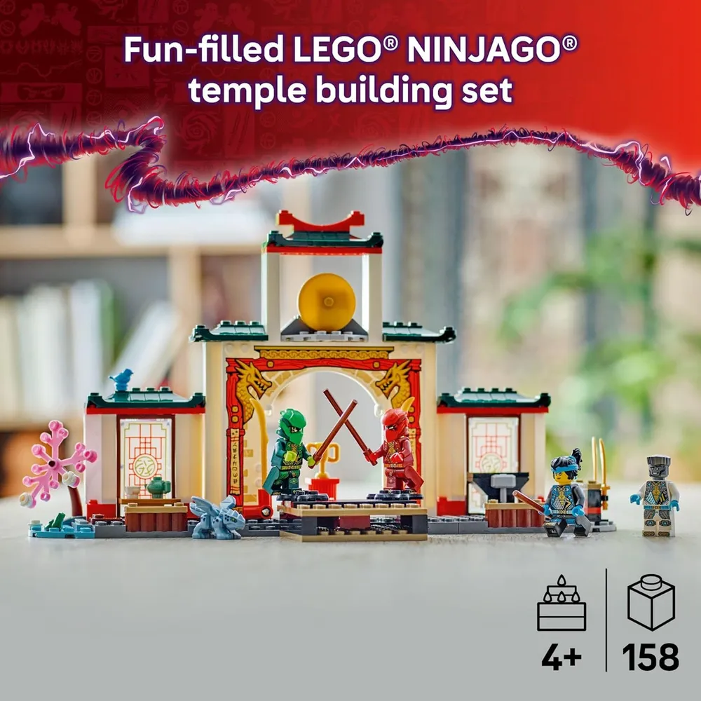 b0dj1b4pyl_1_webp.webp Lego Ninjago Templo ninja Spinjitzu, incluye 4 minifiguras, juego de simulación