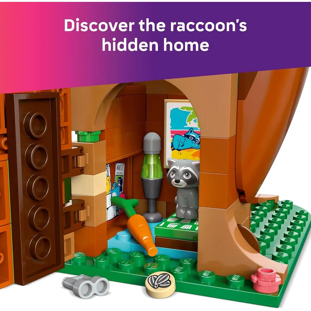 LEGO FRIENDS CASA DEL ÁRBOL DE LA AMISTAD CON 4 MINIMUÑECAS Y 2 ANIMALES
