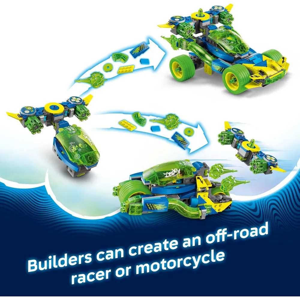 Lego Dreamzzz Mateo y el Z-Blob, coche de carreras fantástico para jugar
