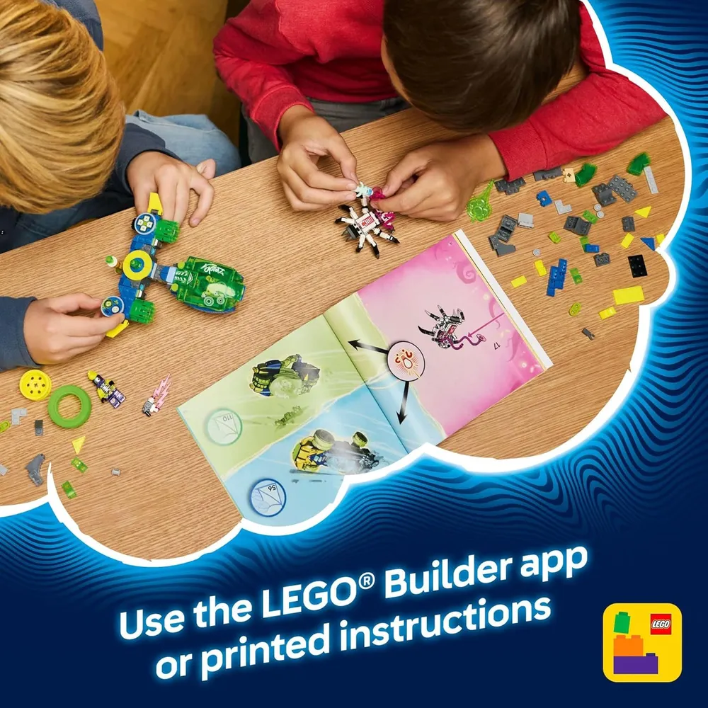 Lego Dreamzzz Mateo y el Z-Blob, coche de carreras fantástico para jugar