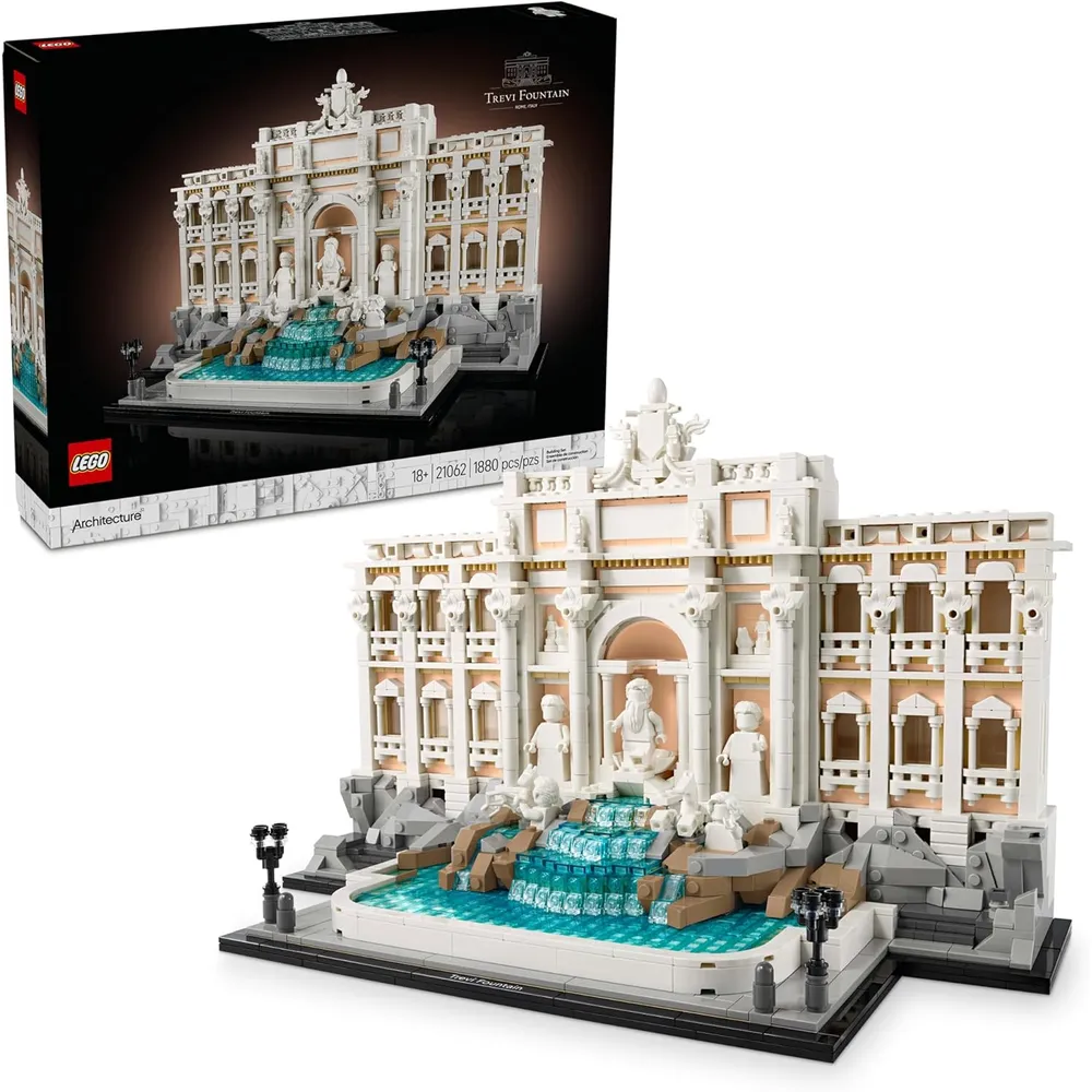 Lego Architecture Fontana di Trevi, modelo coleccionable para exhibir