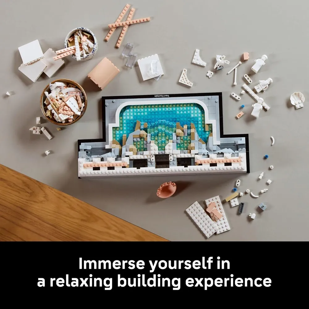Lego Architecture Fontana di Trevi, modelo coleccionable para exhibir