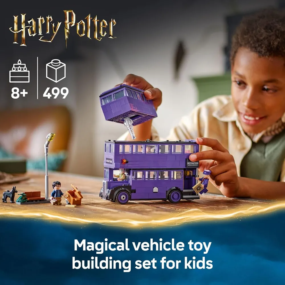 LEGO HARRY POTTER AUTOBÚS NOCTÁMBULO CON 5 MINIFIGURAS