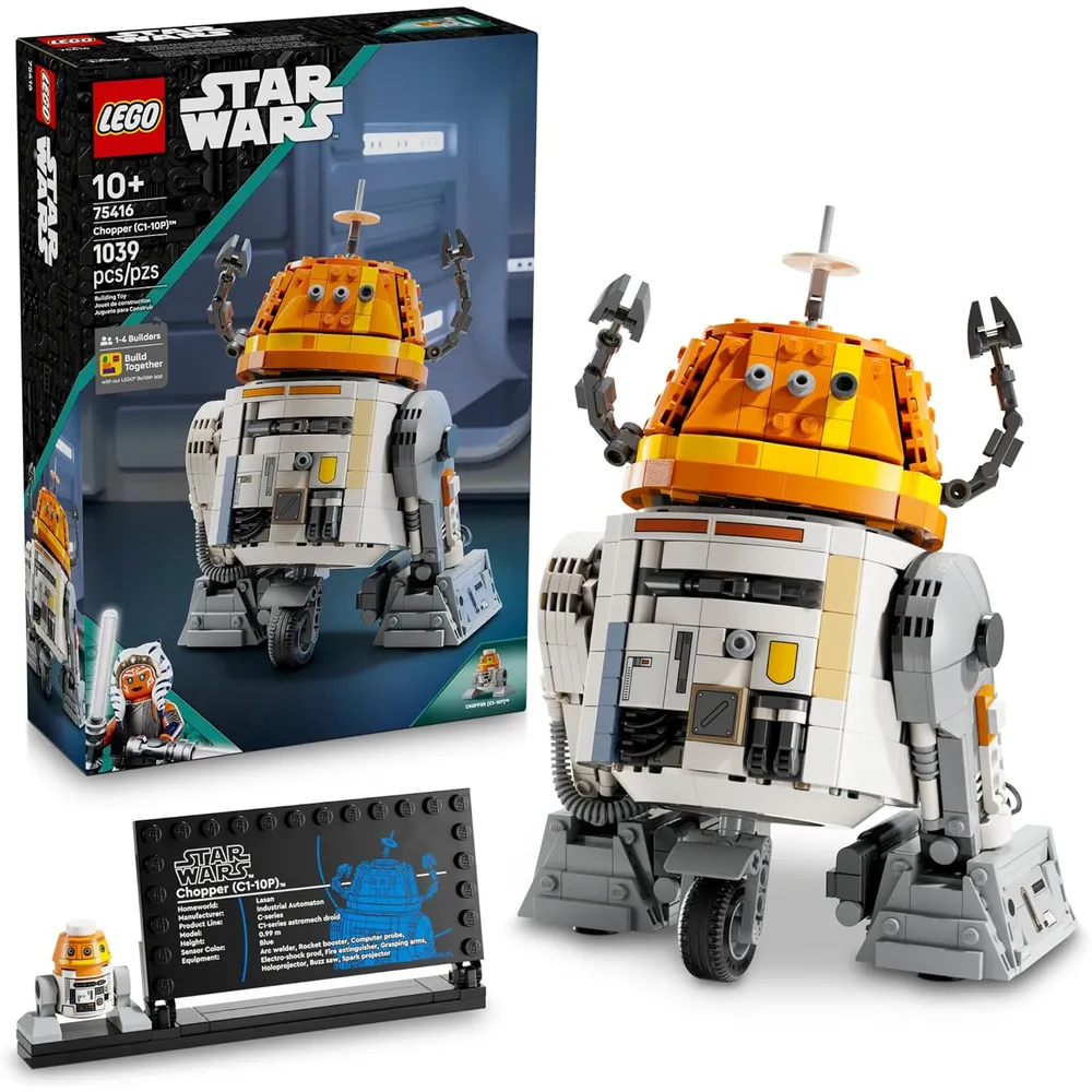 Lego Star Wars Chopper de Ahsoka (C1-10P), droide astromecánico