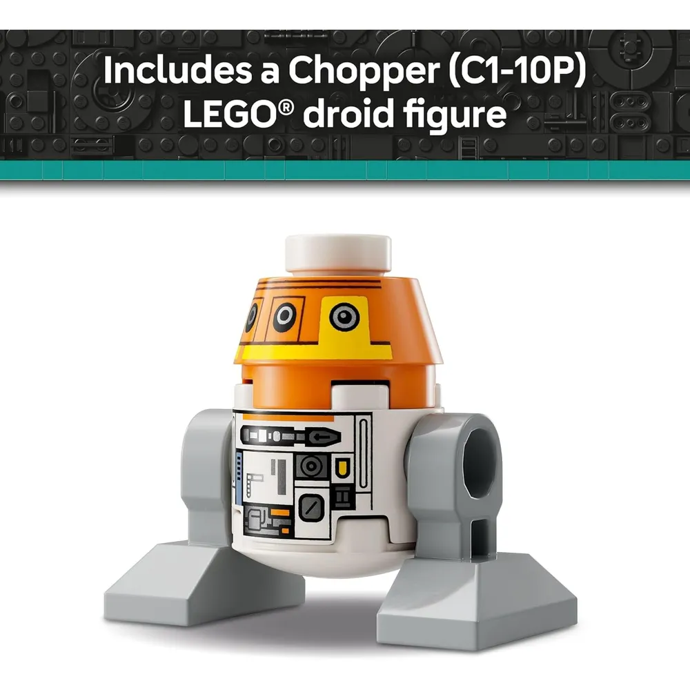 Lego Star Wars Chopper de Ahsoka (C1-10P), droide astromecánico