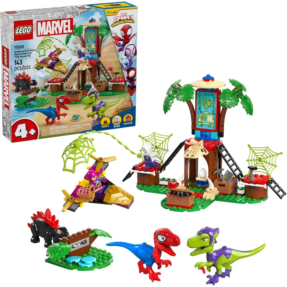 Lego Marvel Spidey y sus amigos: Spidey vs Gobby en casa del árbol
