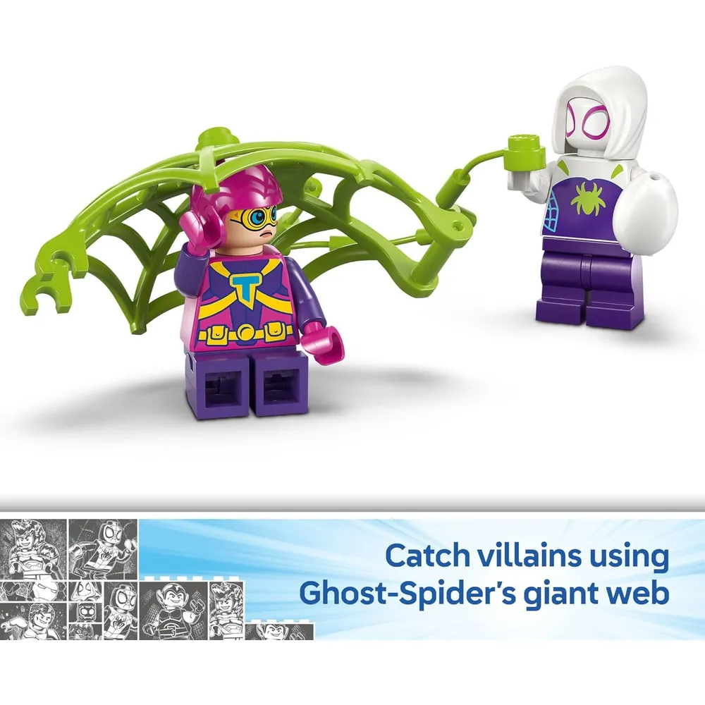 Lego Marvel Spidey y sus amigos: Spidey vs Gobby en casa del árbol