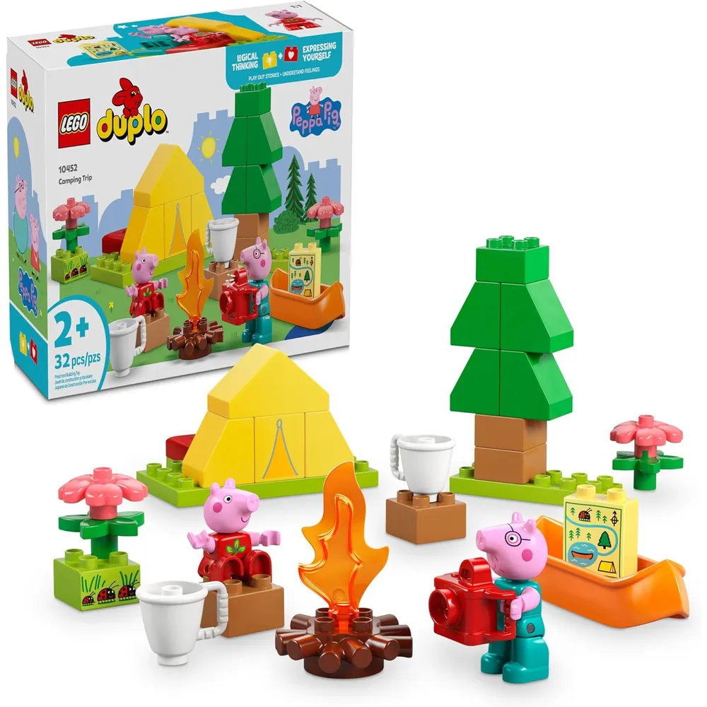 LEGO DUPLO PEPPA PIG VIAJE DE CAMPAMENTO