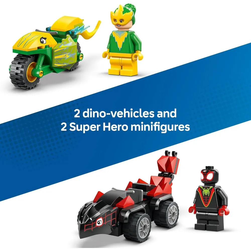 Lego Marvel Spidey y sus amigos: Persecución con Spin y Electro Dinosaur
