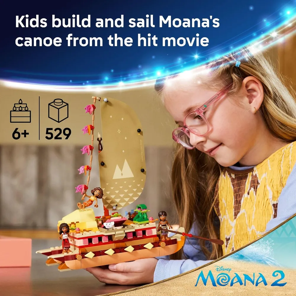 LEGO DISNEY CANOA DE MOANA