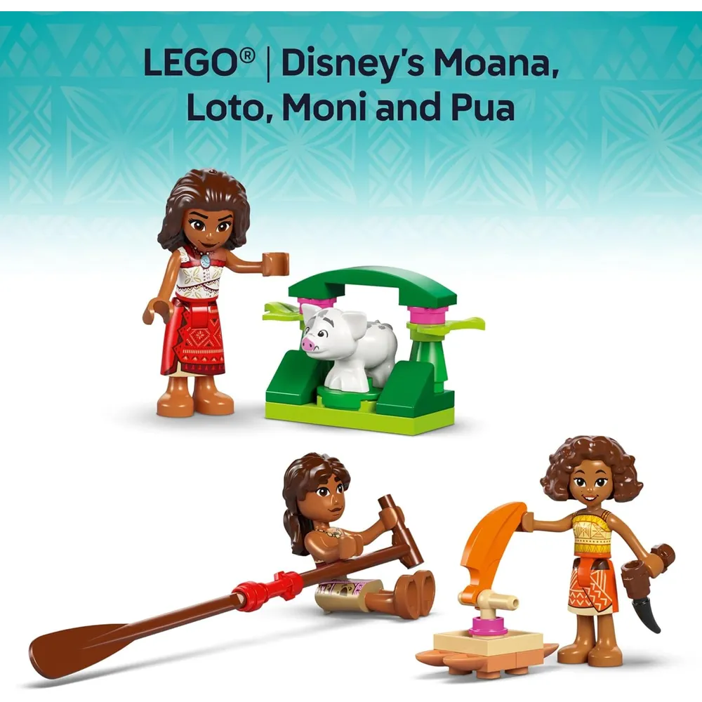 LEGO DISNEY CANOA DE MOANA
