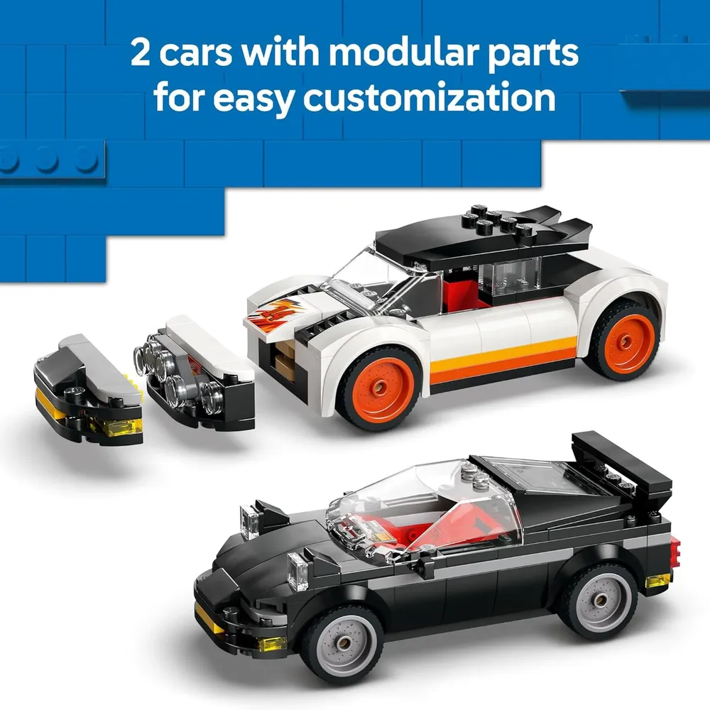 Lego City Desguace con coches, set educativo y figuras de juego