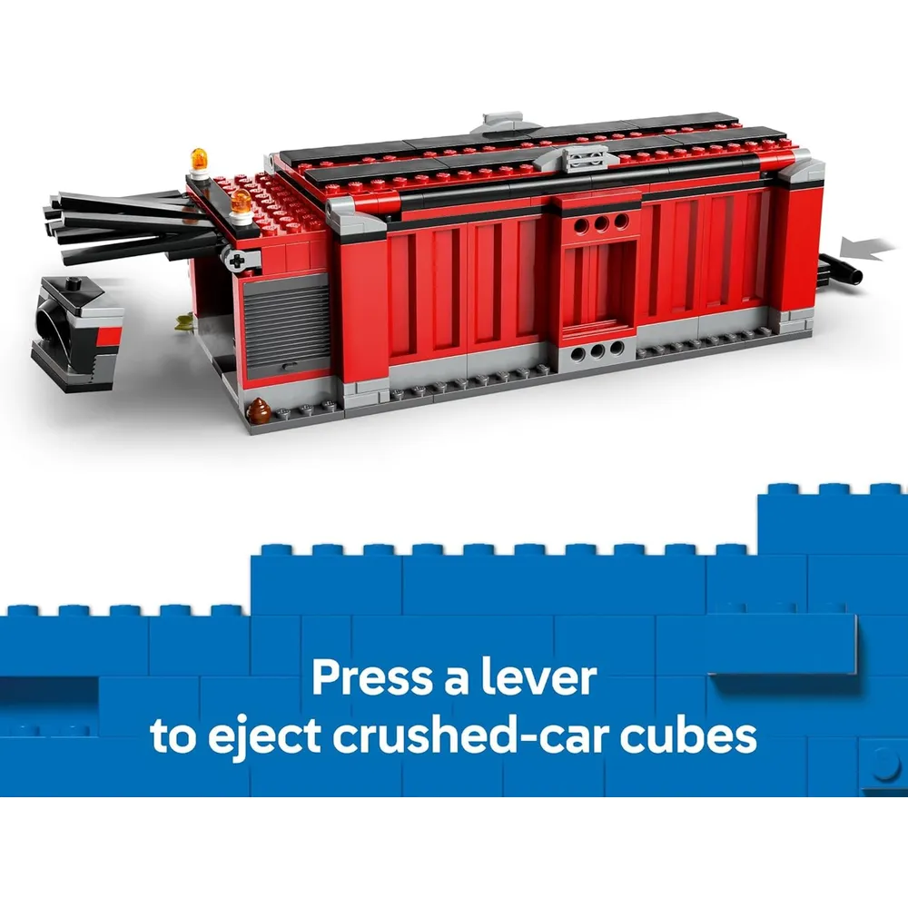 Lego City Desguace con coches, set educativo y figuras de juego