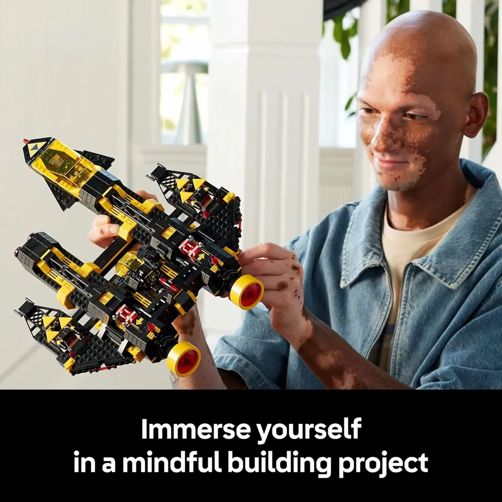 Lego Icons Blacktron Renegade, kit de construcción coleccionable para adultos