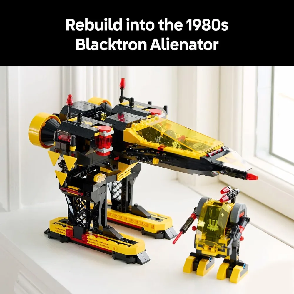 Lego Icons Blacktron Renegade, kit de construcción coleccionable para adultos