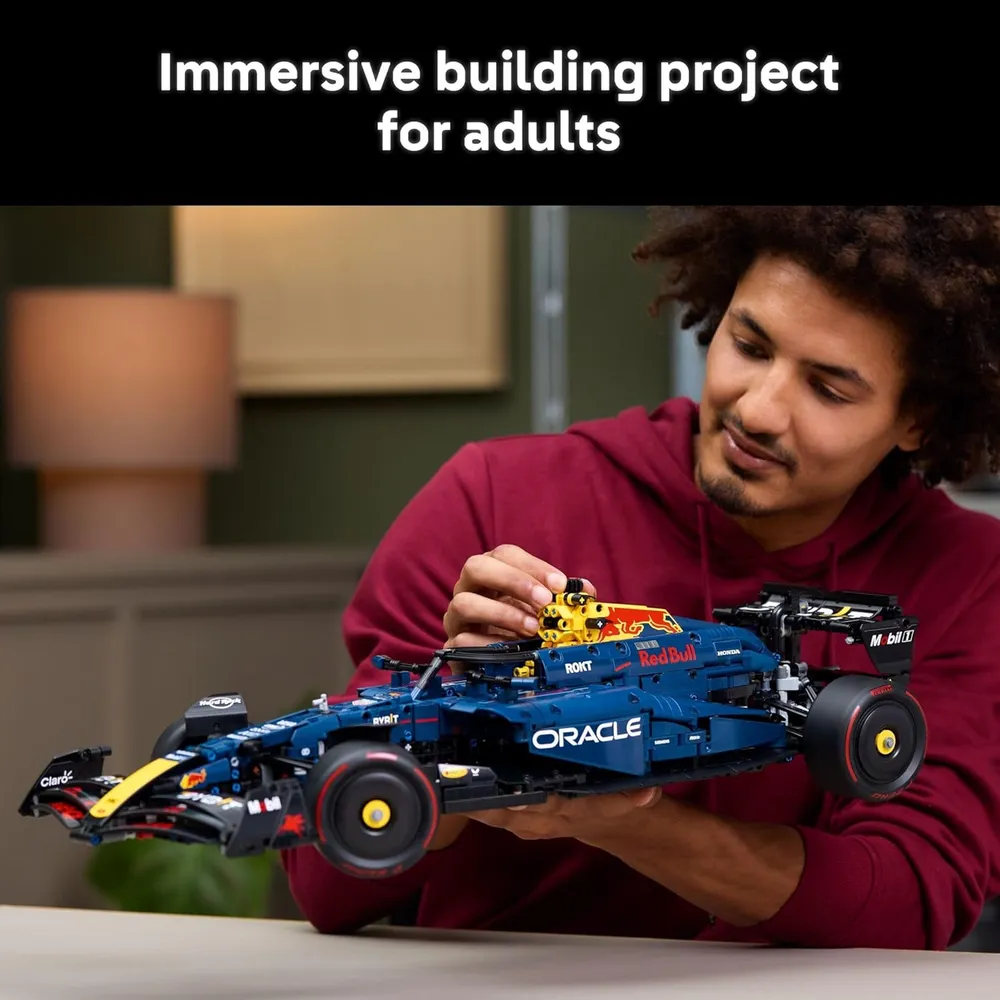 Lego Technic Oracle Red Bull Racing RB20 F1, kit de construcción adulto