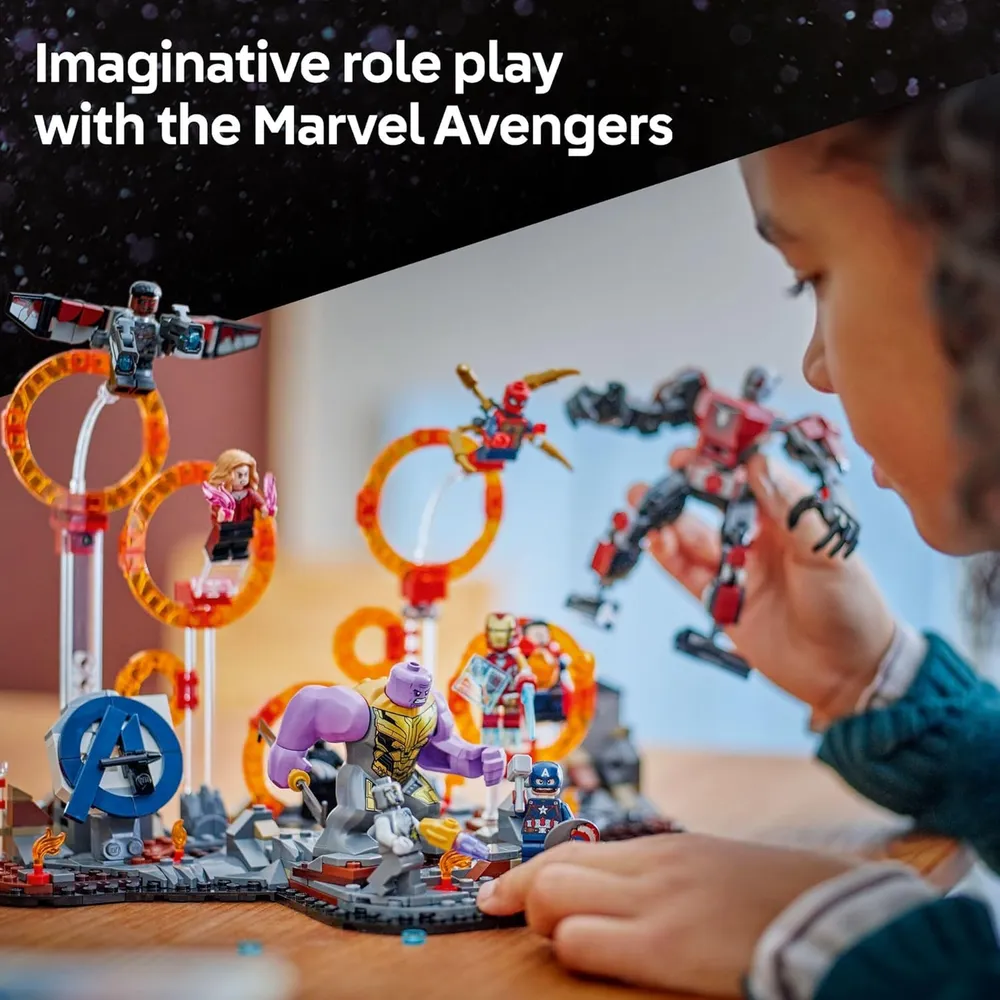 LEGO MARVEL AVENGERS ENDGAME BATALLA FINAL CON 10 FIGURAS