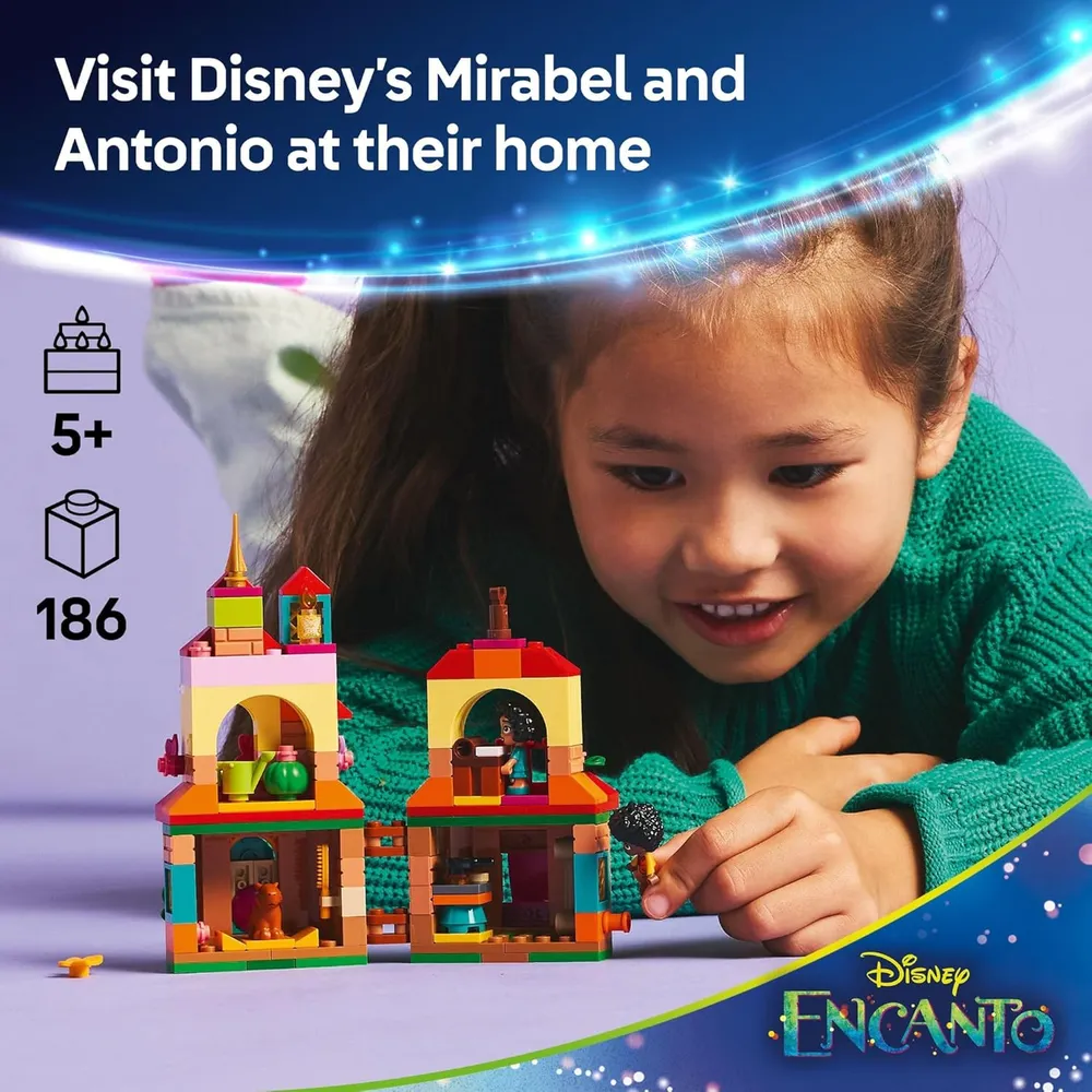 Lego Disney Encanto Mini, set de construcción de casa para niñas y niños
