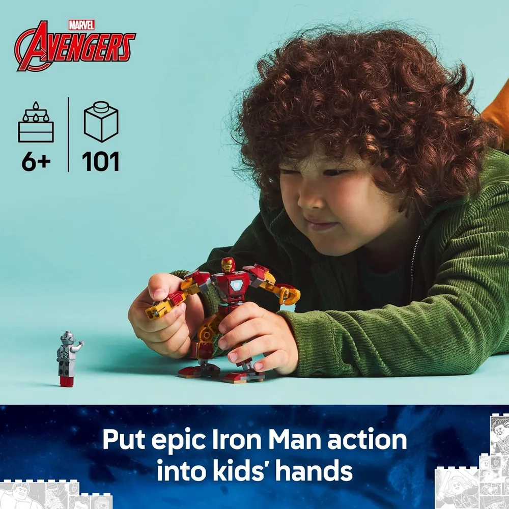 LEGO MARVEL IRON MAN MECH VS ULTRON