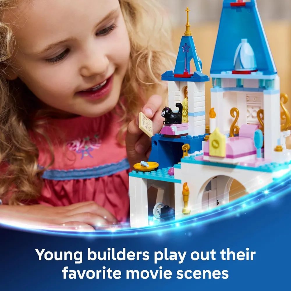 Lego Disney Princess Castillo y carruaje de Cenicienta con 2 minimuñecas