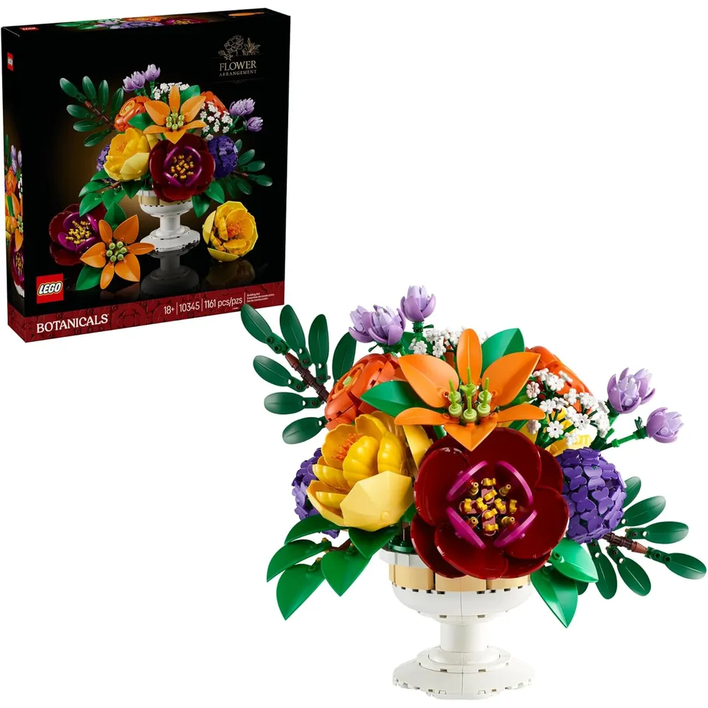 Lego Botanicals flores artificiales, decoración de mesa para adultos