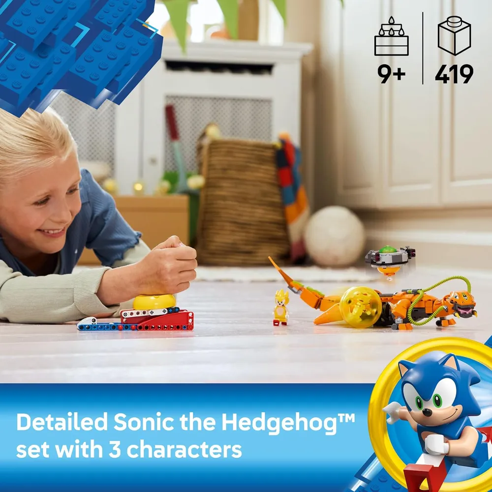 LEGO SONIC SUPER SHADOW VS BIOLIZARD SET DE CONSTRUCCIÓN