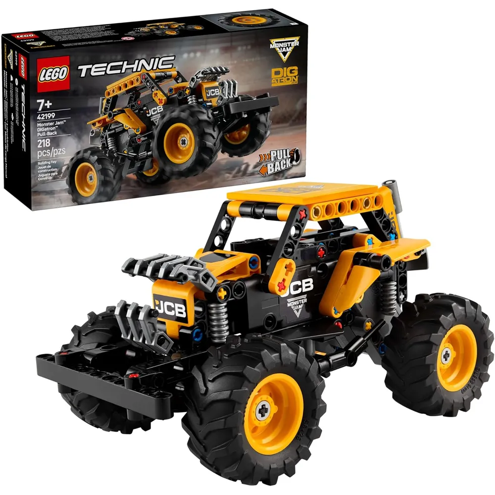 Lego Technic Monster Jam Digatron, camión monstruo con retroceso