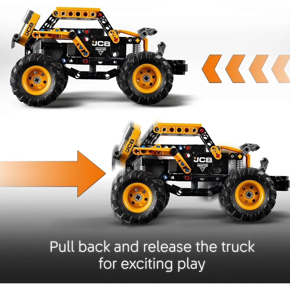 Lego Technic Monster Jam Digatron, camión monstruo con retroceso