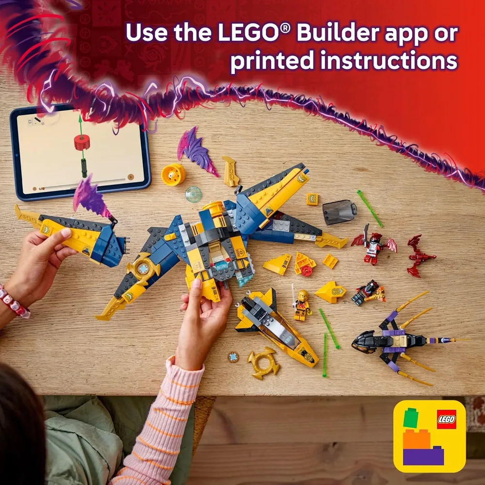 b0dj1cljnb_5_webp.webp Lego Ninjago Super Storm Jet de Ras y Arin con dron y 3 minifiguras