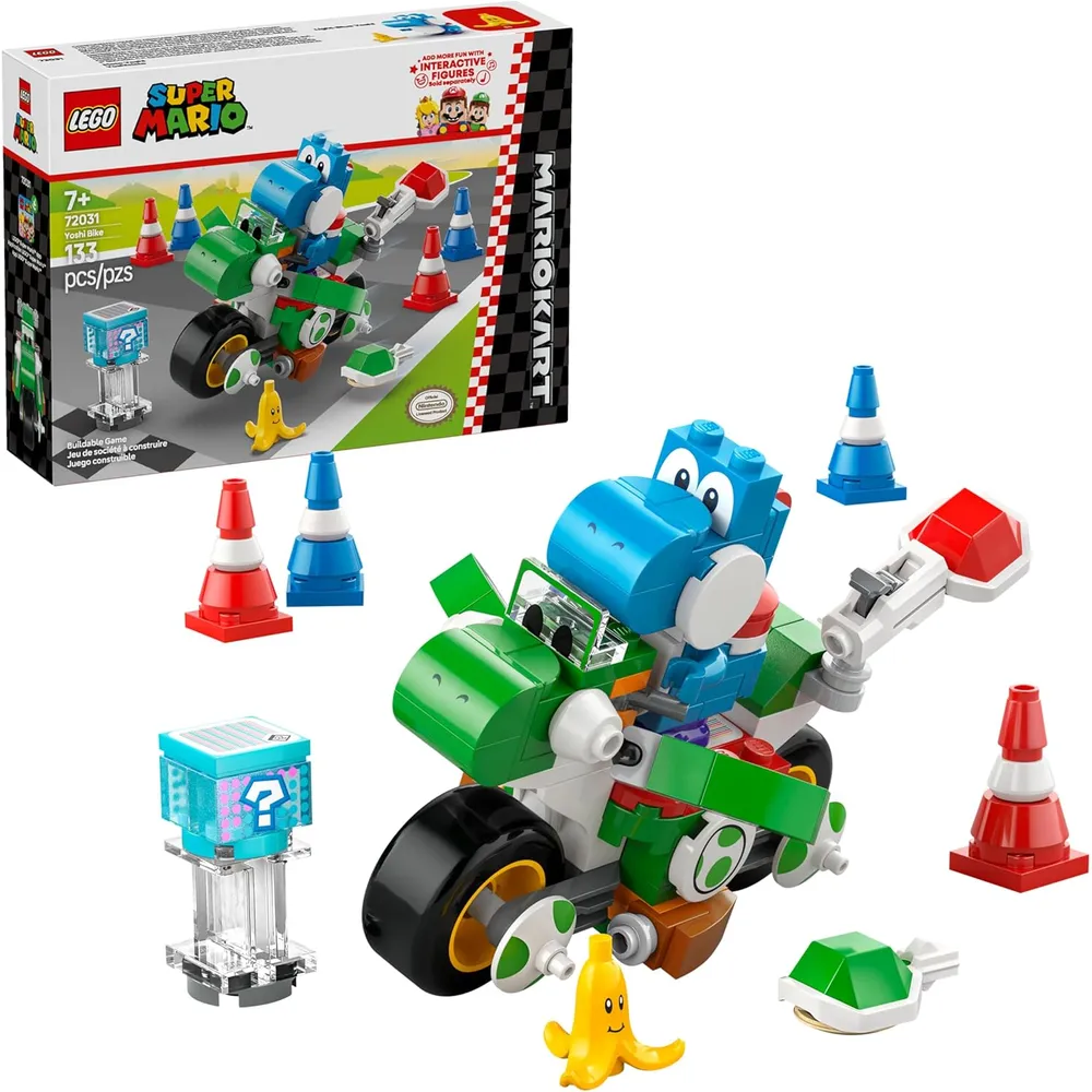 LEGO SUPER MARIO MOTO DE YOSHI DE MARIO KART