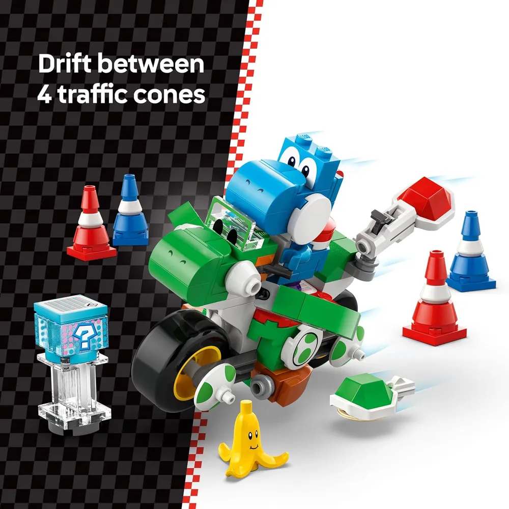 LEGO SUPER MARIO MOTO DE YOSHI DE MARIO KART