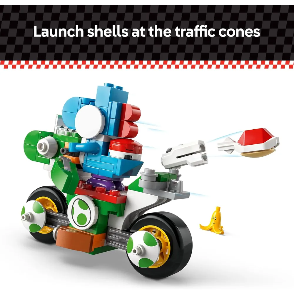 LEGO SUPER MARIO MOTO DE YOSHI DE MARIO KART