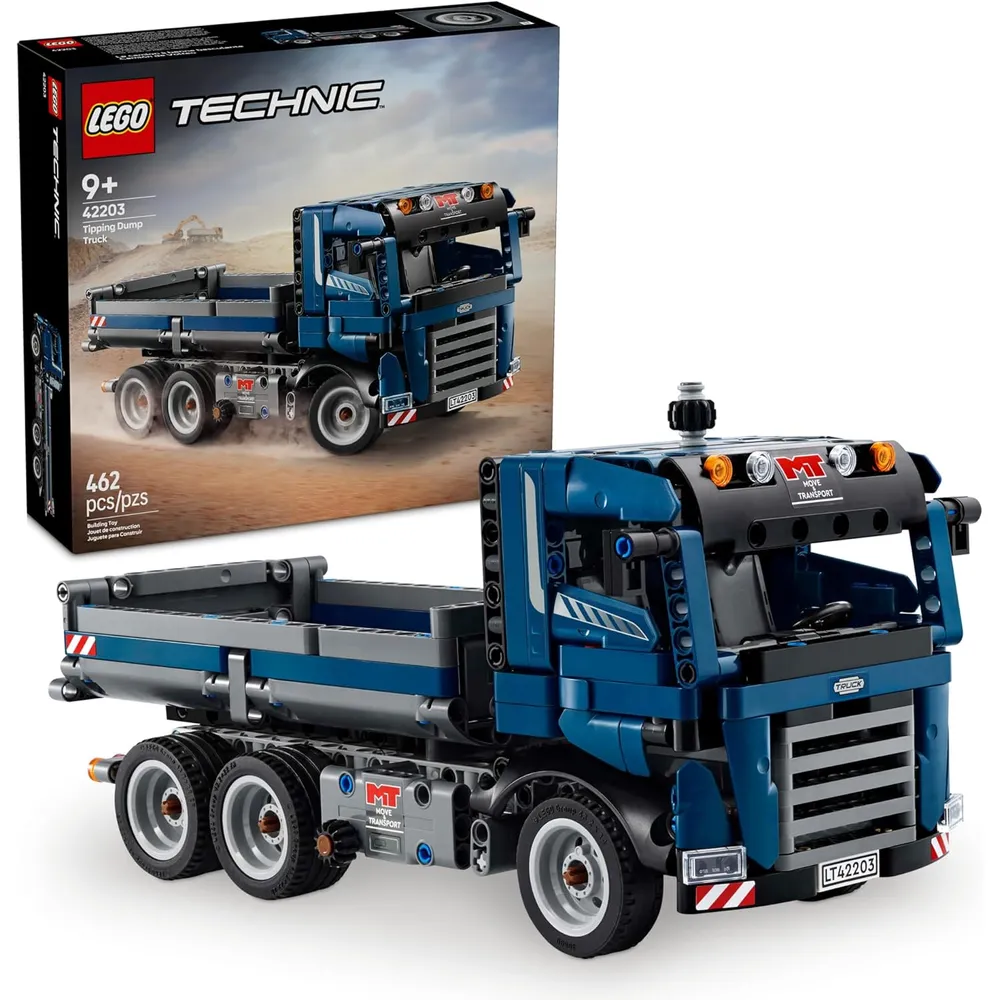 Lego Technic Camión volquete de juguete, set de construcción y diversión