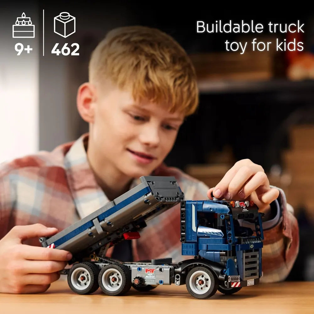 Lego Technic Camión volquete de juguete, set de construcción y diversión