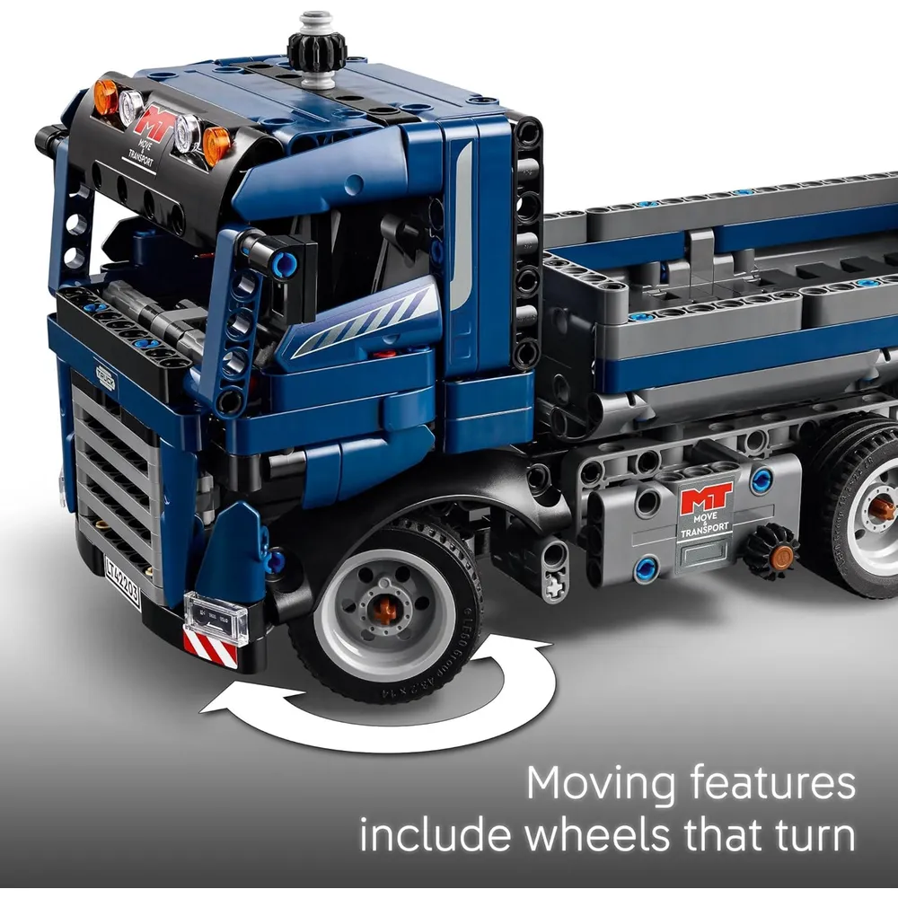 Lego Technic Camión volquete de juguete, set de construcción y diversión