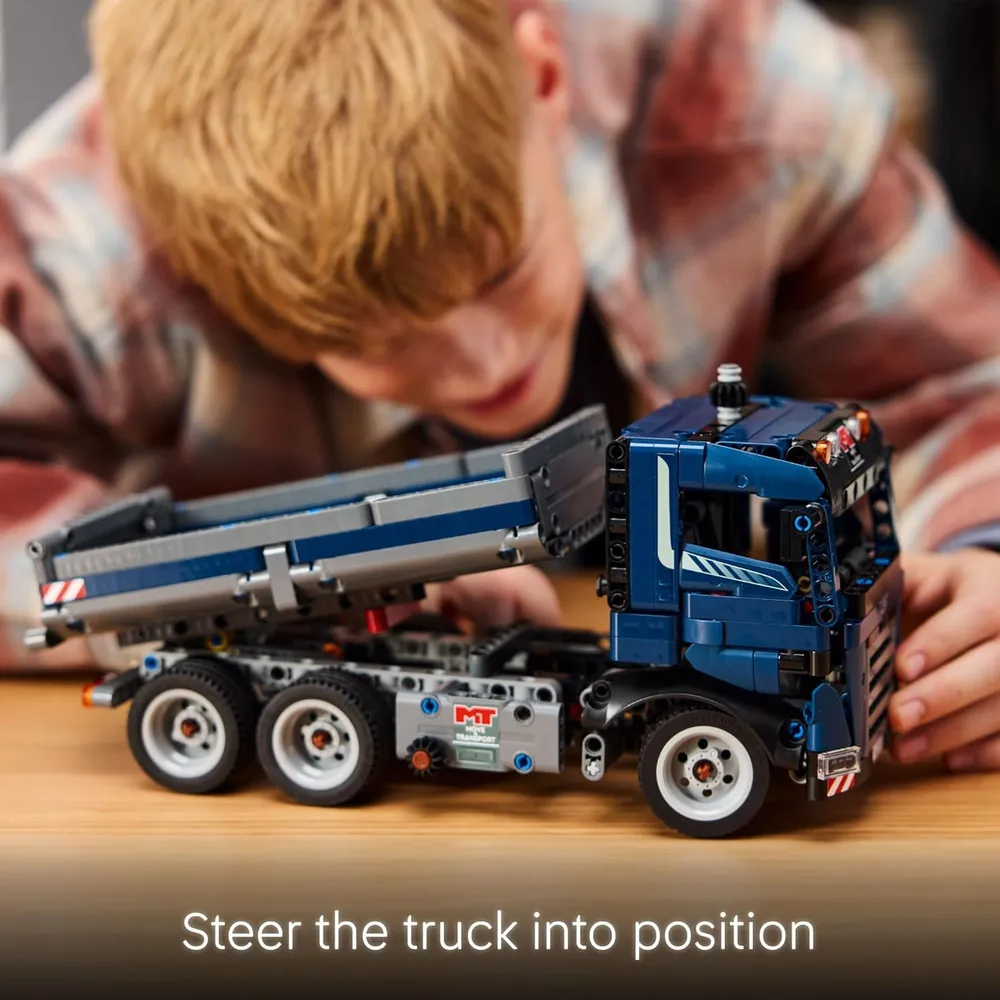Lego Technic Camión volquete de juguete, set de construcción y diversión