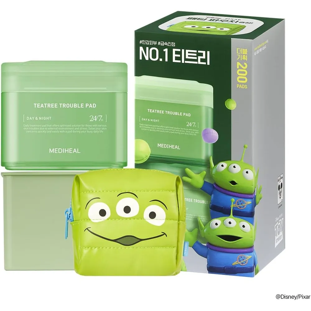 Mediheal Almohadillas Tónicas Árbol de Té Disney 200 uds