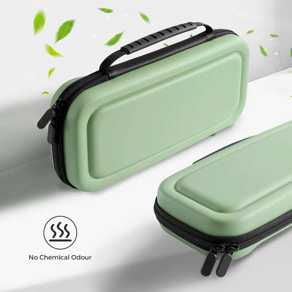 b0dj2ttpvl_4_webp.webp Estuche de Viaje Gran Capacidad para Nintendo Switch 2 | Verde Matcha
