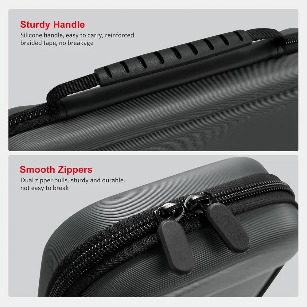 b0dj7b5wg9_3_webp.webp Estuche de Viaje Gran Capacidad para Nintendo Switch 2 | Gris