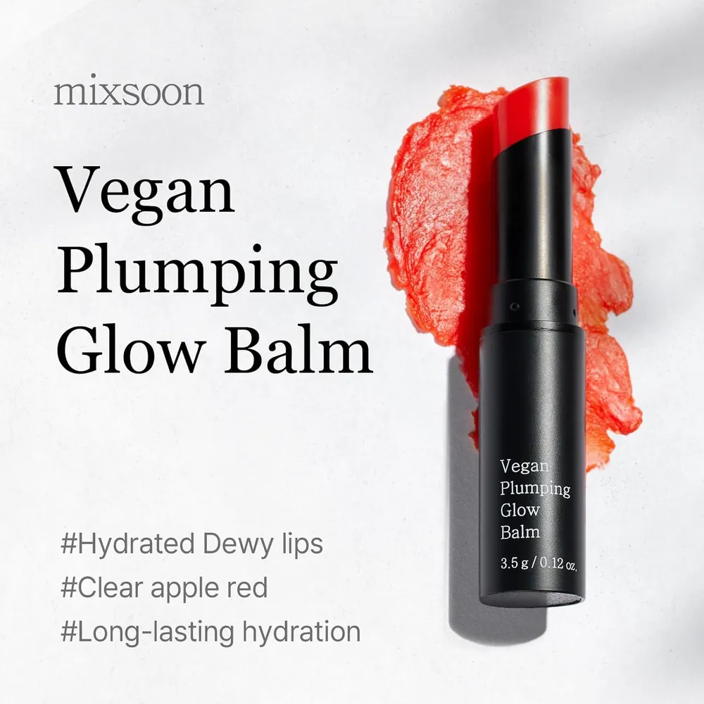 Mixsoon Bálsamo Labial Glow Vegano 3.5 g – Korea Skin Care