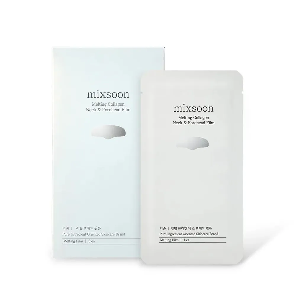 Mixsoon Film de Colágeno para Cuello y Frente (5 un) – Korea Skin Care