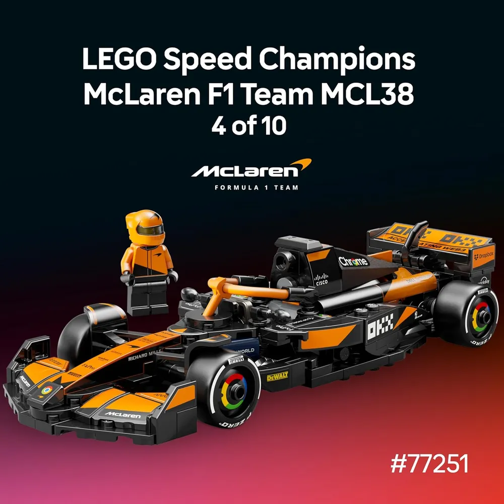 LEGO SPEED CHAMPIONS ULTIMATE F1 COLLECTOR'S PACK 10 EN 1