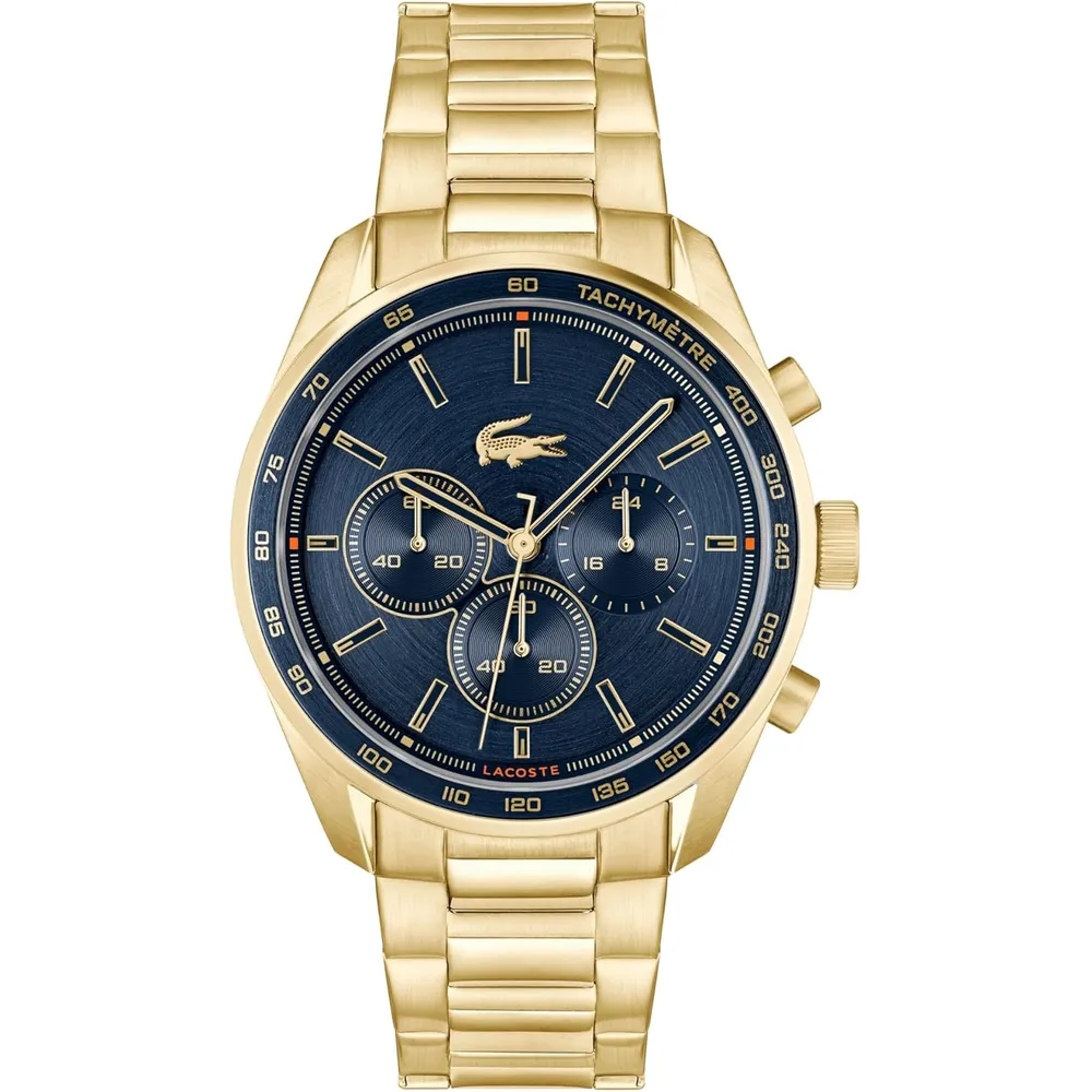 RELOJ LACOSTE 12.12 SCUBA CUARZO 43 MM HOMBRE - BLUE GOLD