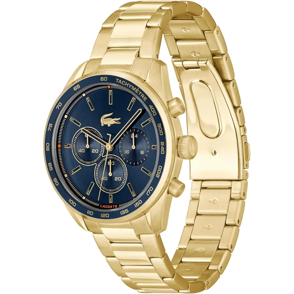 RELOJ LACOSTE 12.12 SCUBA CUARZO 43 MM HOMBRE - BLUE GOLD