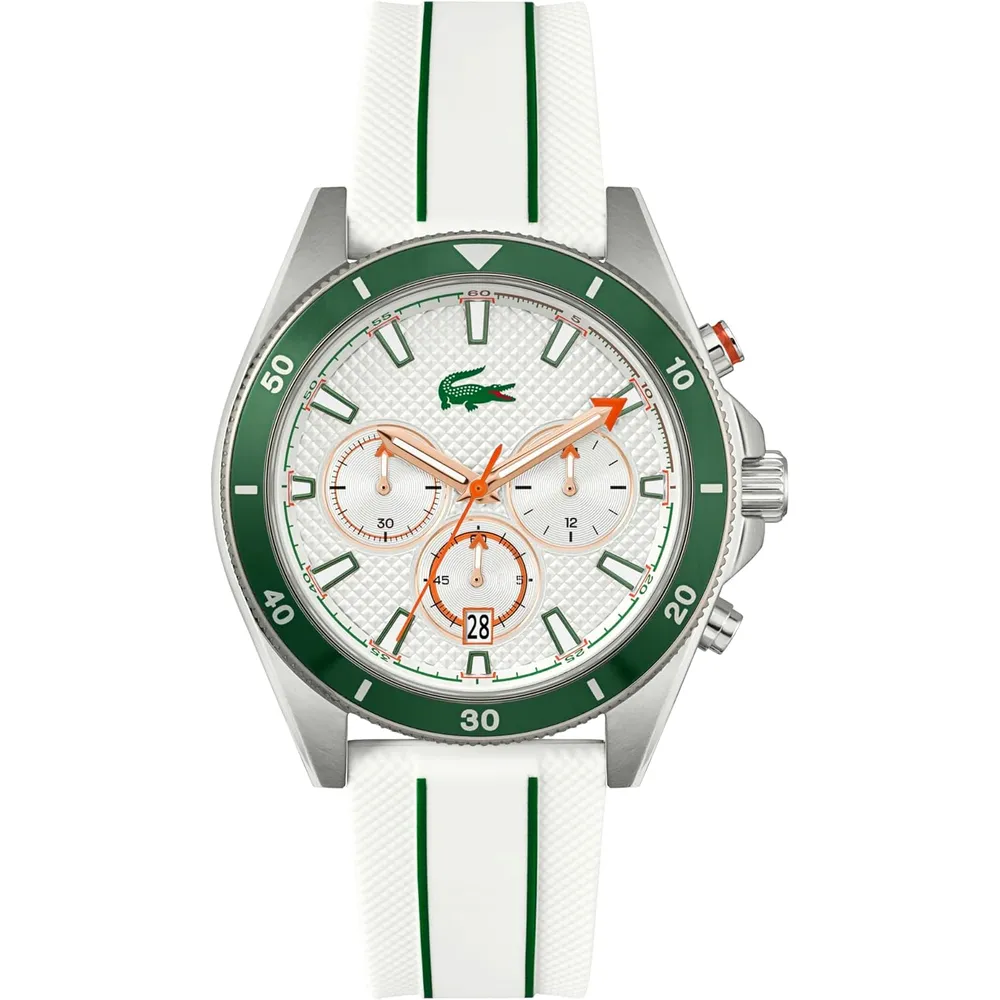 RELOJ LACOSTE MAINSAIL CRONÓGRAFO 43 MM HOMBRE - WHITE