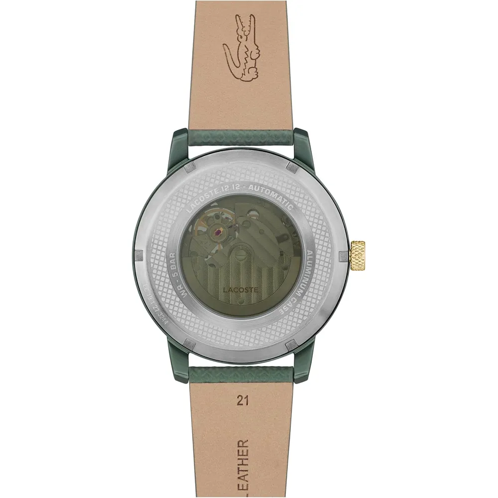 RELOJ LACOSTE 12.12 AUTOMÁTICO 44 MM MUJER - Verde