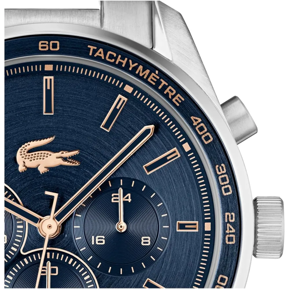 RELOJ LACOSTE 12.12 SCUBA CUARZO 43 MM HOMBRE - Silver/Blue