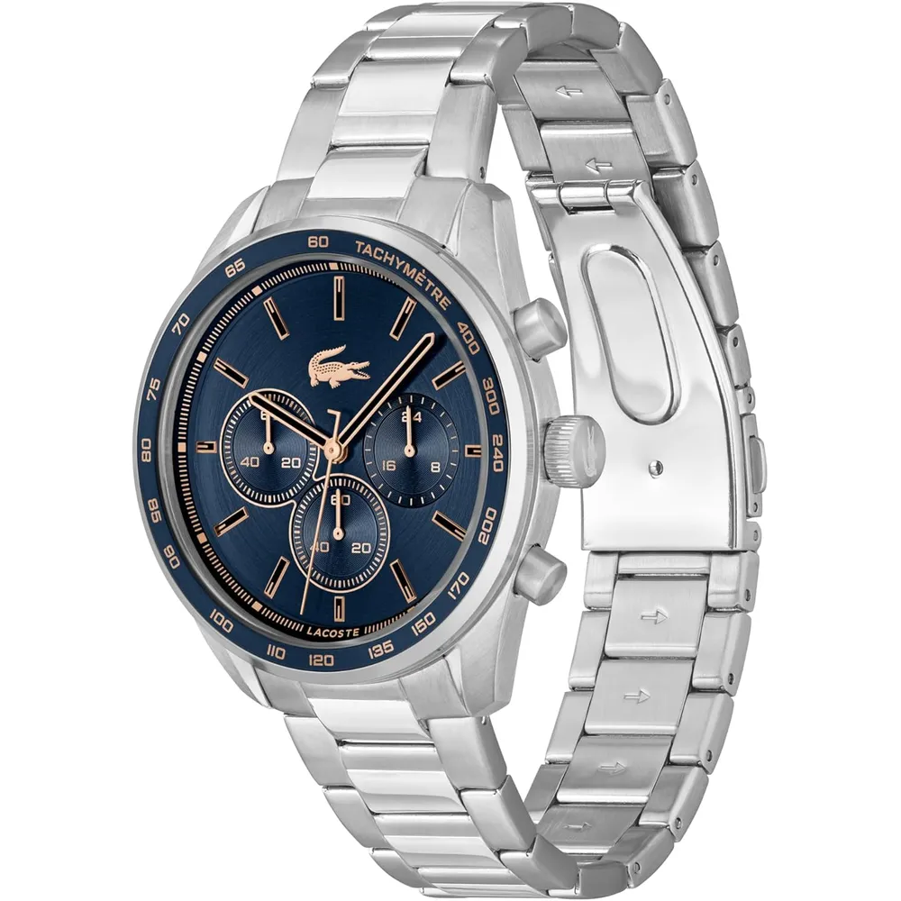 RELOJ LACOSTE 12.12 SCUBA CUARZO 43 MM HOMBRE - Silver/Blue