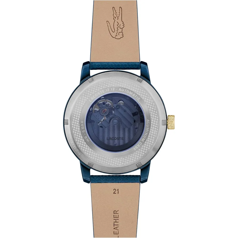 RELOJ LACOSTE 12.12 AUTOMÁTICO 44 MM MUJER - Azul