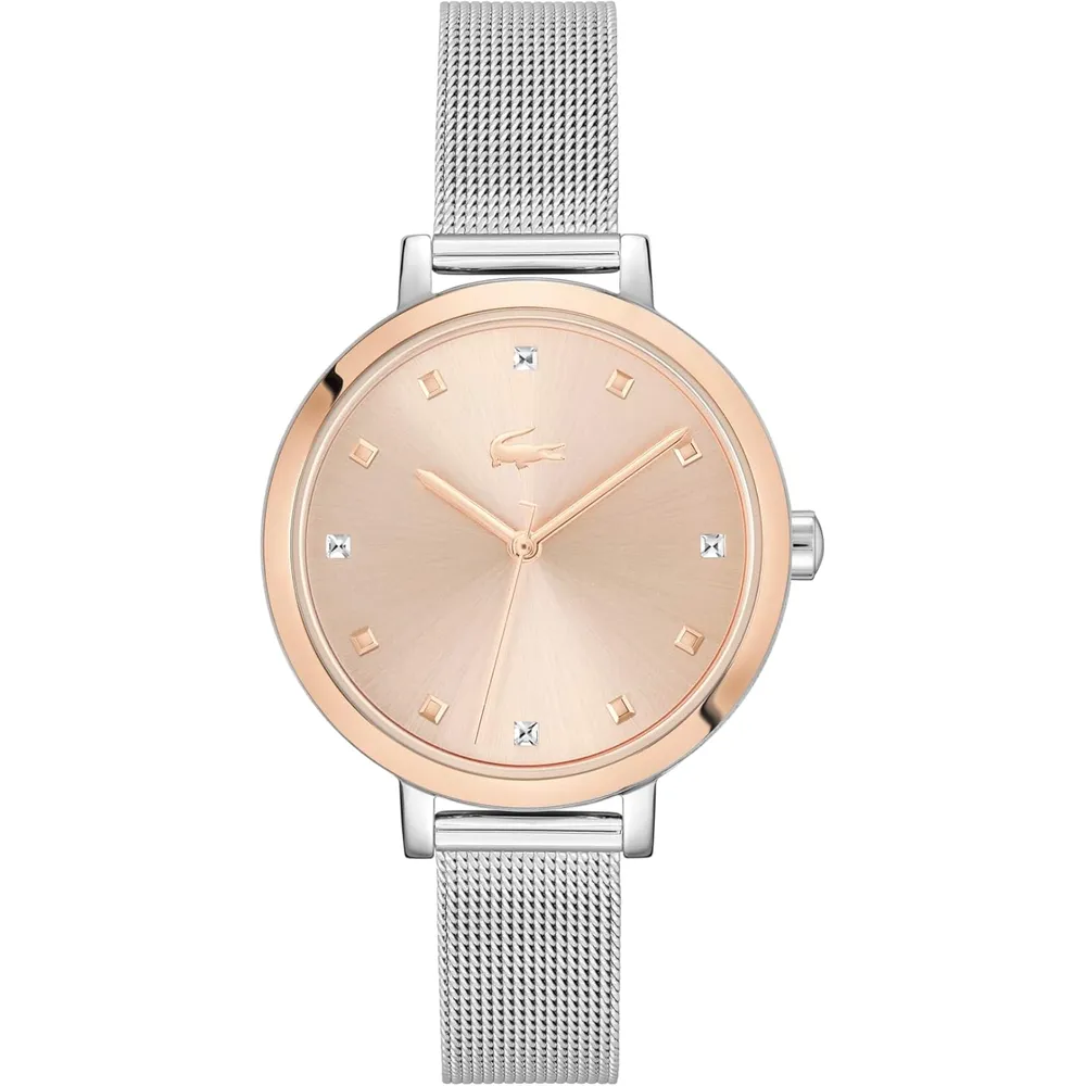 RELOJ LACOSTE RIGA 3H DE CUARZO 34 MM MUJER - Carnation Gold